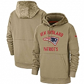 New England Patriots 2019 Salute To Service Sideline Therma Pullover Hoodie,baseball caps,new era cap wholesale,wholesale hats